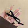Retro Ponytail Twist Hair Clips  Pearl Shark Clip Hairpins Barrettes Hairgrip Hair Accessories For Women