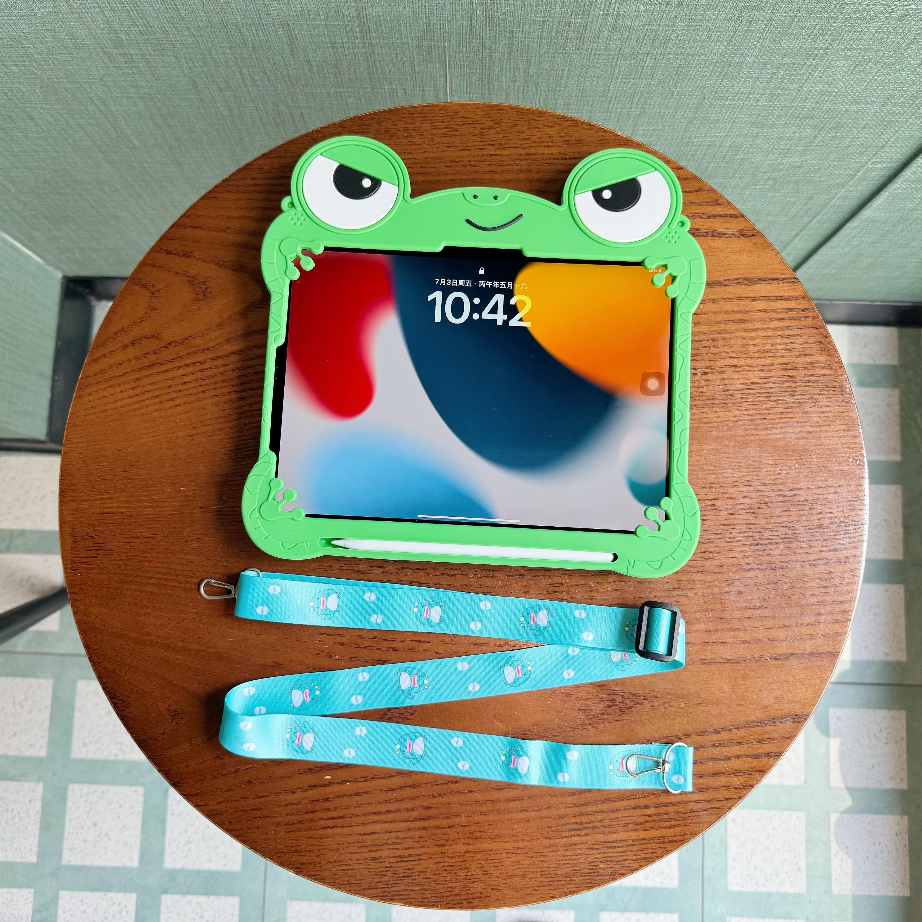 Pour Idea Tab 11 TB336FU Xiaoxin Pad 11  M11 TB330FU Étui Mignon Grenouille Dessin Animé 3D Silicone Housse de Protection pour Enfants Idea Tab 11inch 2025