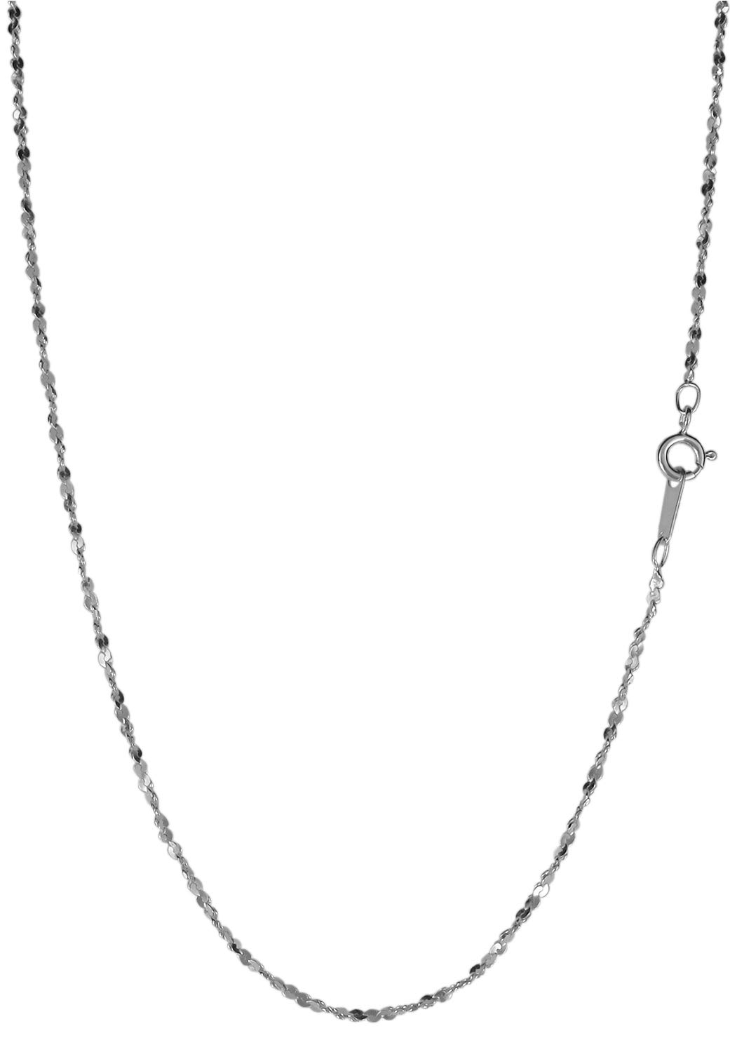 

Gin no Cuts Edge Twist Chain Length Width Silver 925 Necklace Chain sv925 silver925 Chain Only [Shinjuku Kura] 38-60cm (40cm) Approx. 1.4mm Women s