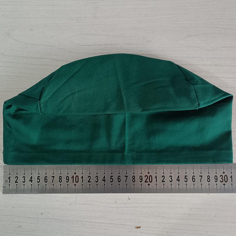 Unisex chirurgické čepice pro zdravotnický personál - Černá, Zelená, Bílá