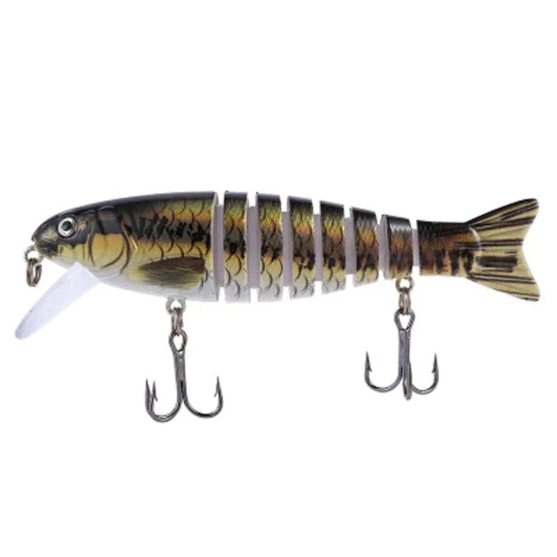 

Luya Биомиметическая многосекционная приманка для рыбы 8-секционная разборная жесткая приманка тканевая полоска многосекционная приманка рыболовное снаряжение F