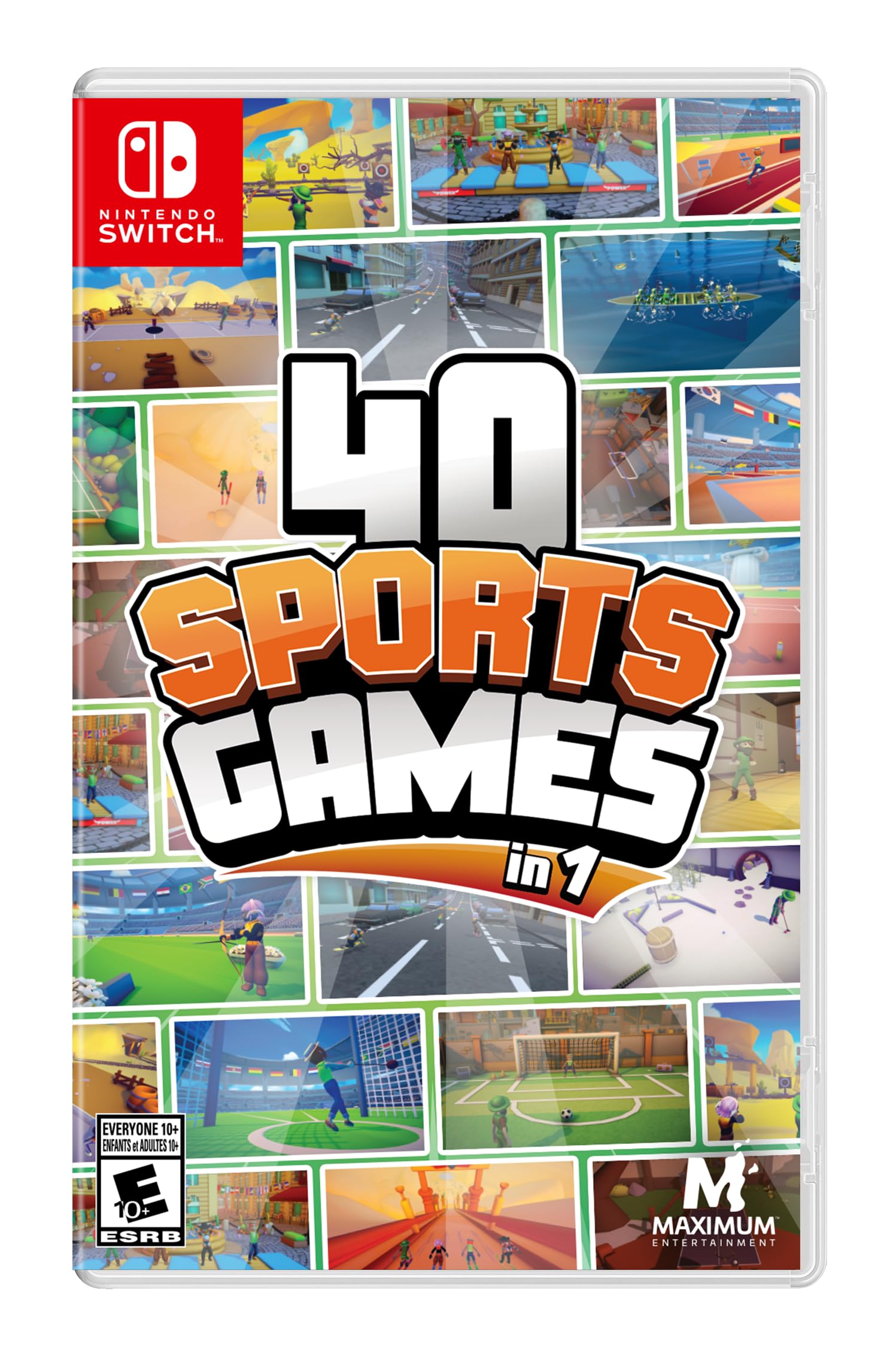 40 Sports Games In 1 North Switch (Import America) – красный