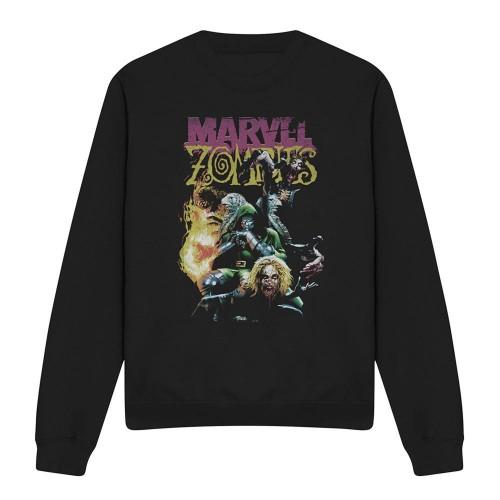 Marvel Zombies Unisex Adult Doom & The Fantastic Four Sweatshirt