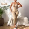 Shapewear Jumpsuits for Women Sleeveless Tummy Control Bodysuit High Waisted Full Body Compression One Piece Romper