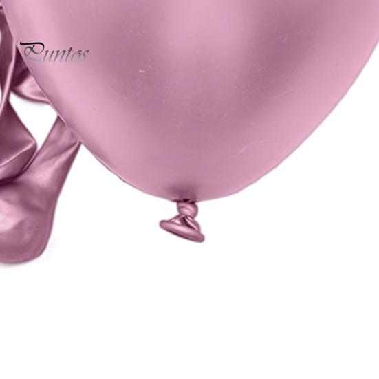 50Pcs 5 Inches Beautiful Thicker Large Quantity Latex Balloon Wedding Decoration Metallic for Indoor