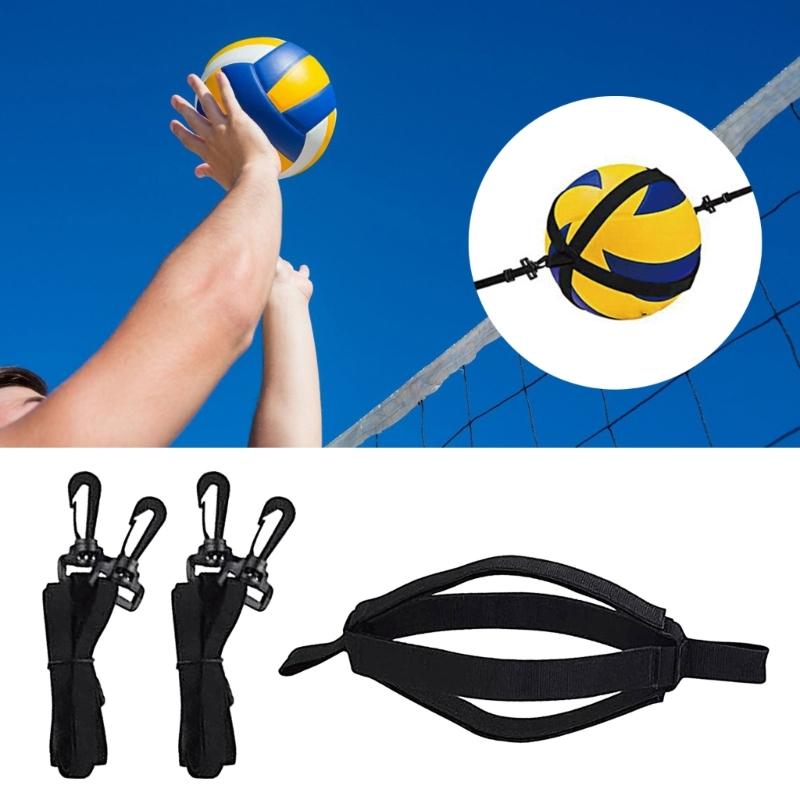 Volleyball Training Equipment Aids Adjustable Elastic Cord Volleyball Spikes Trainer for Solos Practice Volleyball