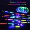 10/14/18 in 1 Led Car Ambient Lights 210 64 Color RGB Symphony Streamer Bluetooth Rainbow Acrylic Strips Atmosphere Lamp Kit 12V