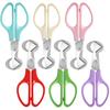 1Pcs Quail Egg Shell Scissors Rust Resistant Durable Cigar Cutters Multifunction Kitchen Tools Stainless Steel Blade