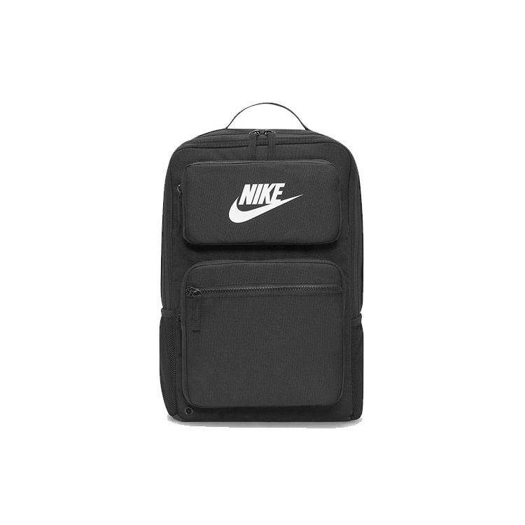 Nike Future Pro Backpack Zipper Closure Fabric Bag Unisex Backpacks Black BA6170-014