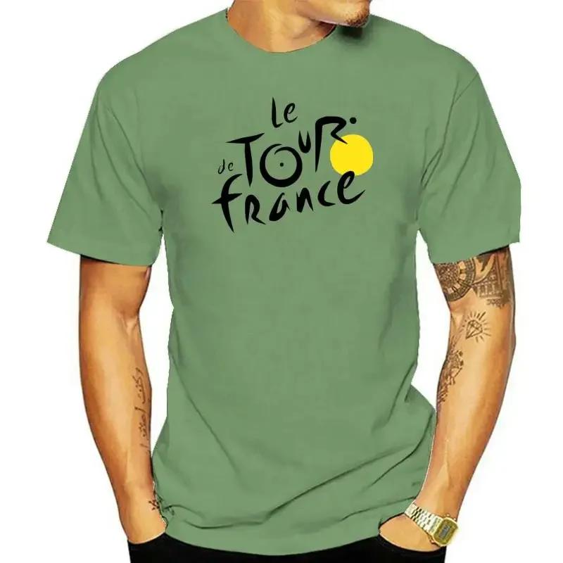 France Bicycle Gift T-Shirt White-Grey Short for Men Tour France 20224T-shirt oversized harajuku graphic t shirts men clothing