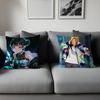 Demon Hunters ZOEY Pillowcase 45x45cm Cute Pillowcase Living Room Sofa Cushion Cover Bedroom Home Decoration Children's Gift