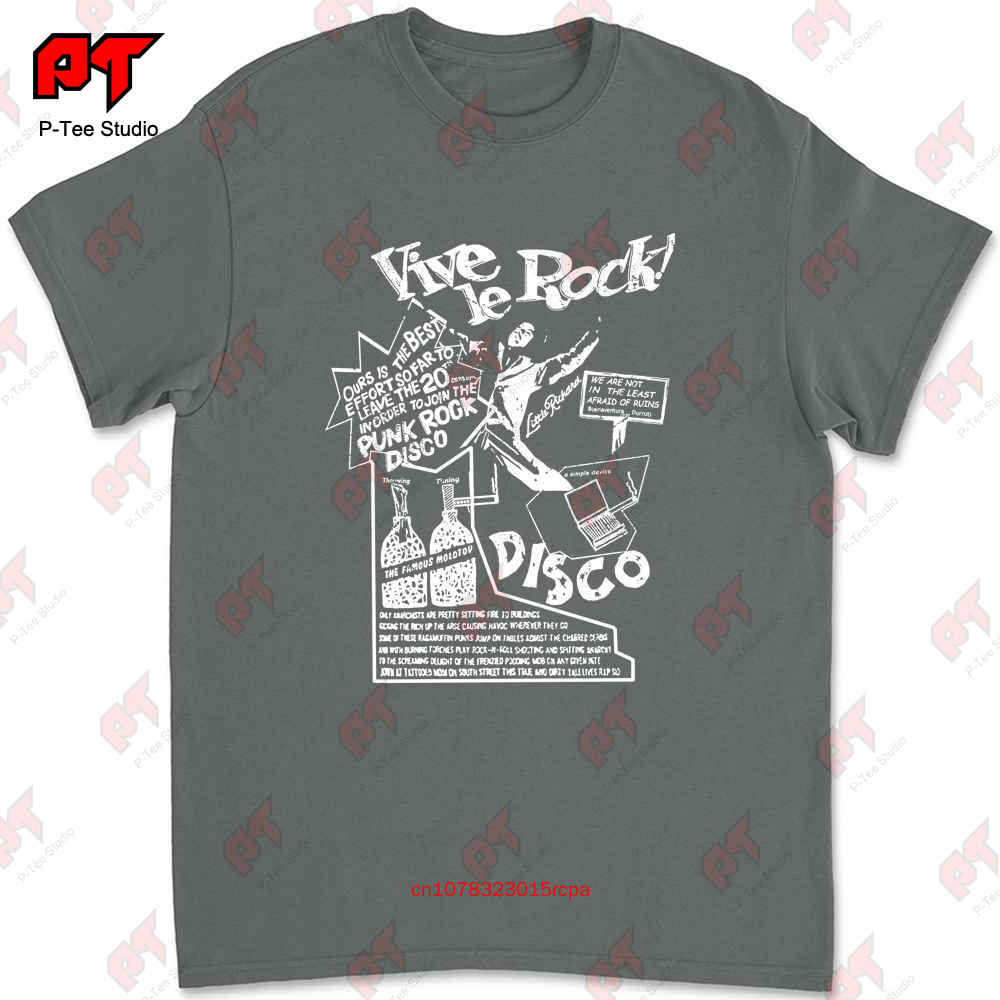 Seditionaries Vive Le Rock Tshirt 3N0S