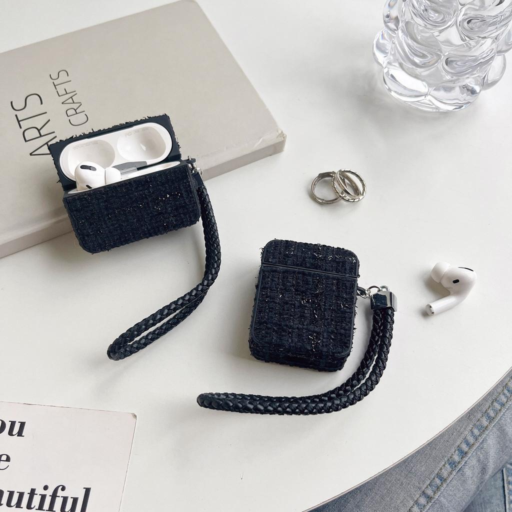 Airpods 3 2 Case Cover for Apple Airpods Pro 3 2 1 with Lanyard for Girls and Women, Luxury Style Fashion Earphone Accessories