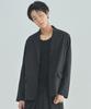 Lad Edition Wool Blended Oversized Jacket_Black