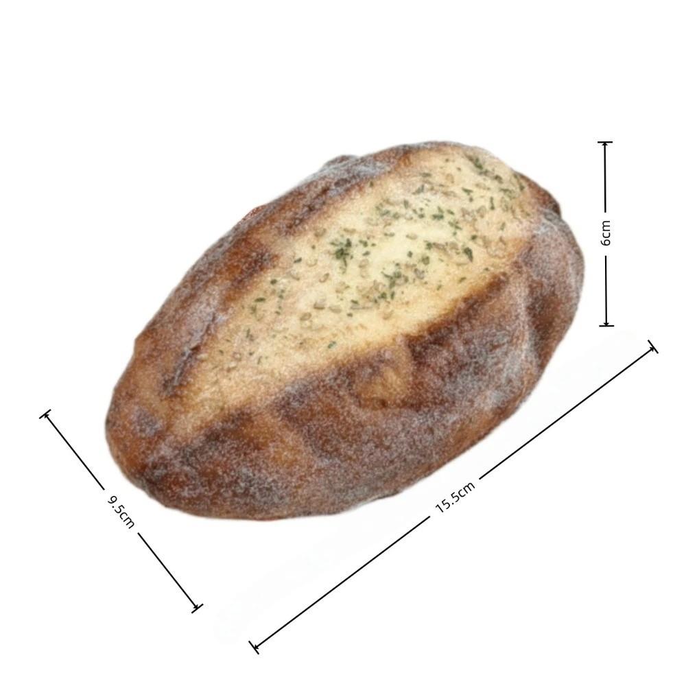 

Soft PU Faux Bread Non-Toxic Interesting Imitation French Bread Realistic Decorative Artificial Lye Bread Home Decoration