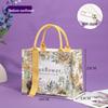 Eco-Friendly 3D Canvas Tote Bag with Zipper and Custom Logo Printing