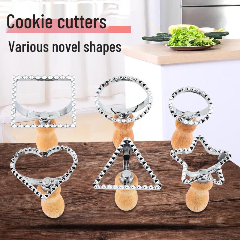 Zinc Alloy Wooden Handle Baking & Pizza Roller Set