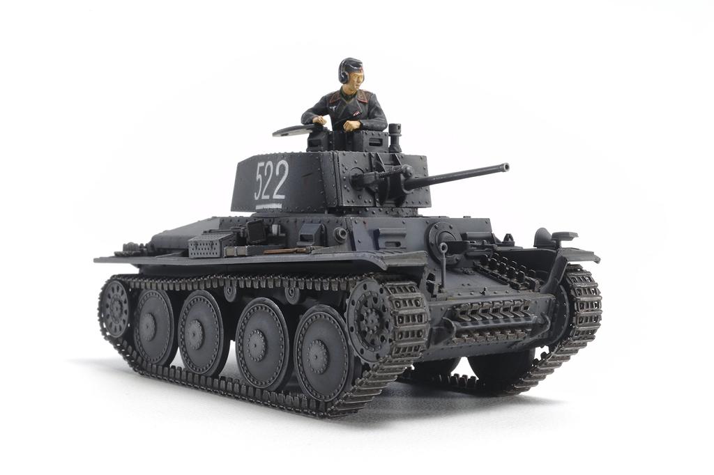 Tamiya Military Miniature Series 83 German Army Light Tank 38 Type Plastic Model Kit 32583 1/48 No. (t) E/F