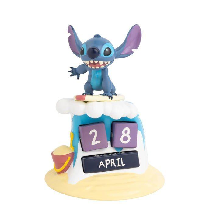 Calendrier perpetuel - grupo erik - cp3d06 - disney stitch - décoration bureau - pour enfant