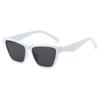 Unisex Cat Eye Sunglasses, UV Protection Fashion Shades, Vintage European Style Sun Glasses, Trendy Eyewear