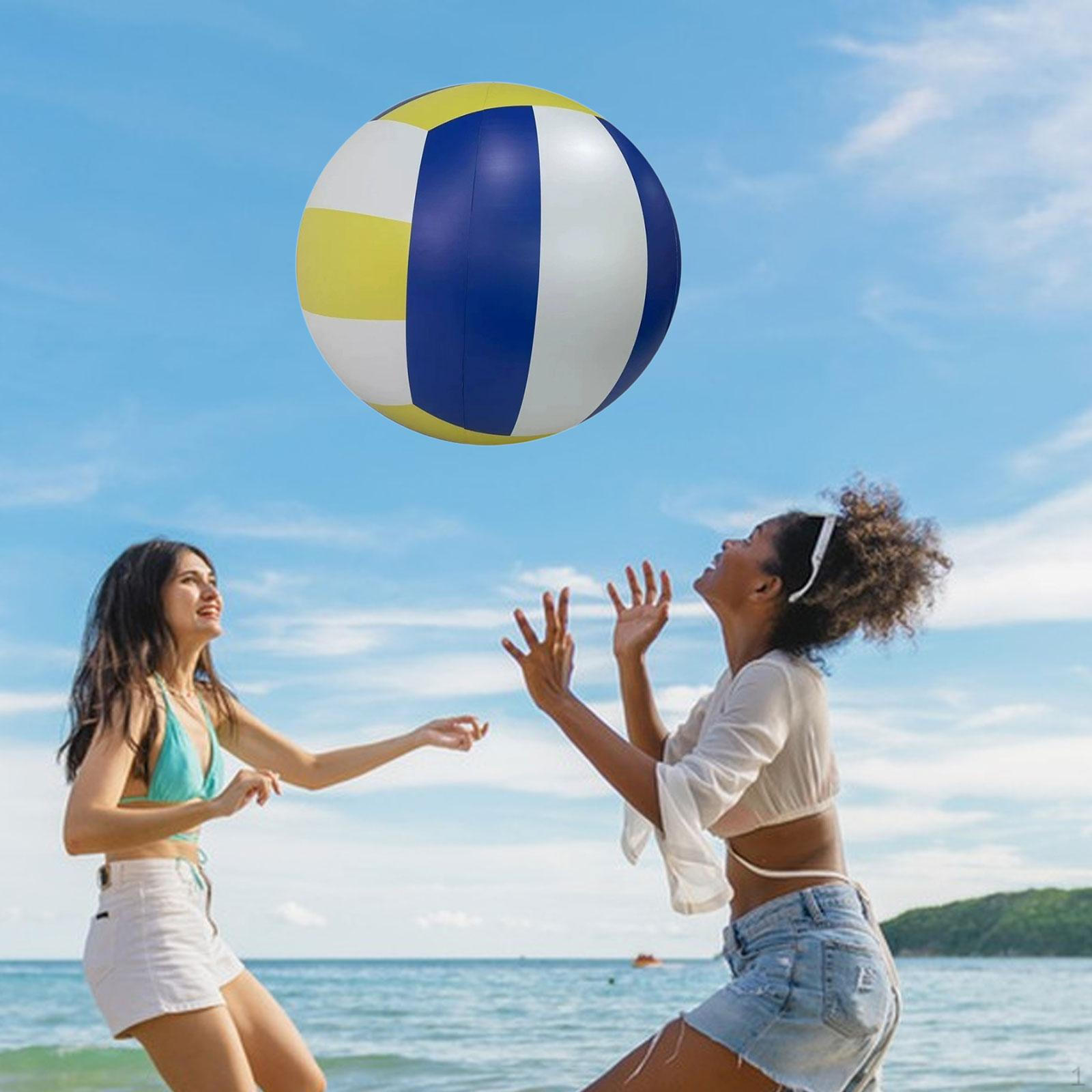 

Giant Inflatable Beach Ball, PVC Sports Ball Decoration, Large Outdoor Water Game Pool Toy for