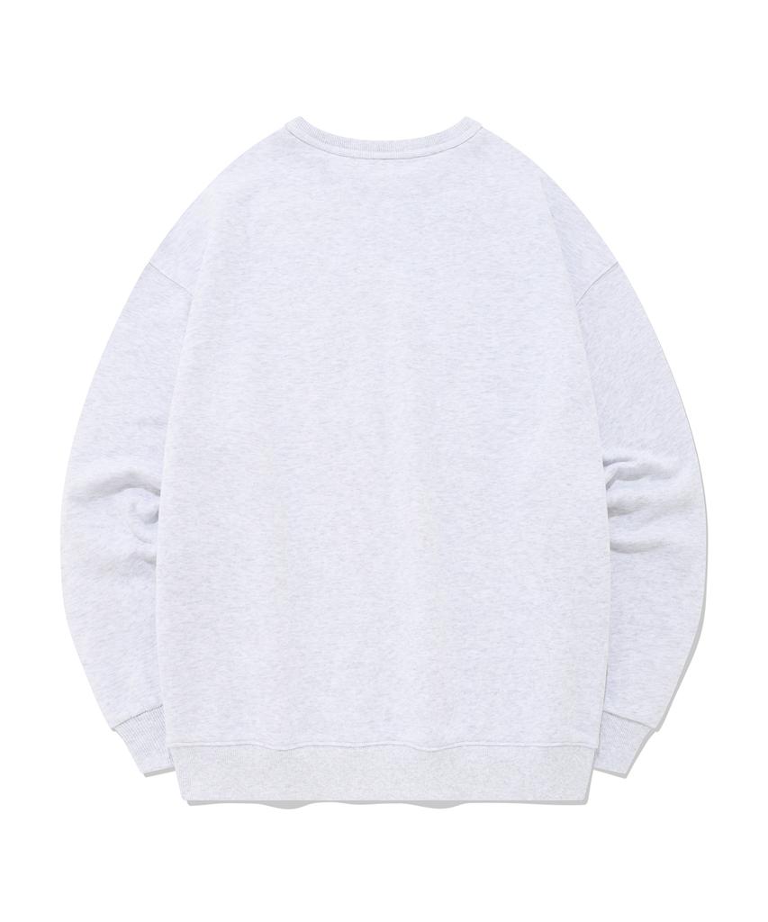 FALLETT Deuce Nero Sweatshirt Light Gray