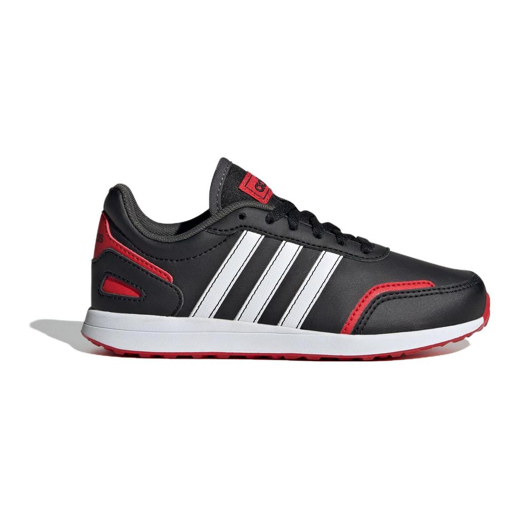 Adidas Neo Vs Switch 3 Round Toe Shock Absorbing Durable Low Top Casual Shoes Kids Casual Shoes Black GW6619