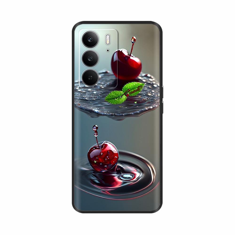 Für Realme 14x 5G Hülle Mode Blume Cartoon Weiches Silikon Rückabdeckung Für Oppo Realme 14x 5G 14 X Handyhüllen Schutzhüllen