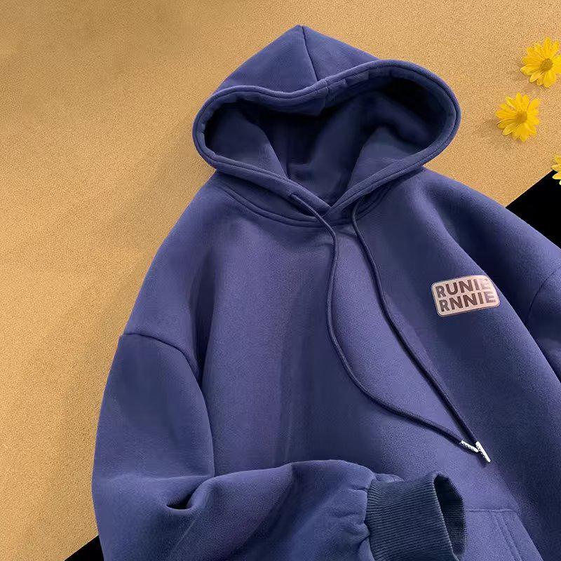 

Unisex American-Style Oversized Hoodie - Trendy Spring/Autumn 2024 XL