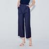 WEDNESDAY DELIGHT Pintuck Slacks_Black