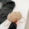 Bag women's new shoulder messenger women's bag fashion small bag small round bag spring personalized chain dinner bag