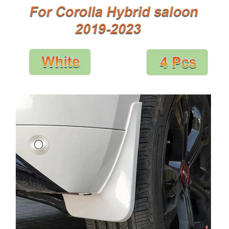 4 шт. Автомобильные брызговики для Corolla Hybrid седан Аксессуары - Автомобильные грязезащитные щитки Защита от брызг Передние задние крылья Автомобильные комплекты кузова
