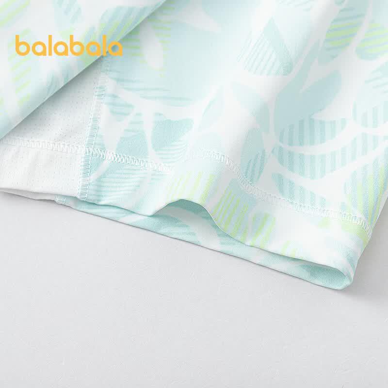Balabala Kids' Quick-Dry Sun-Protection Short-Sleeve T-Shirt