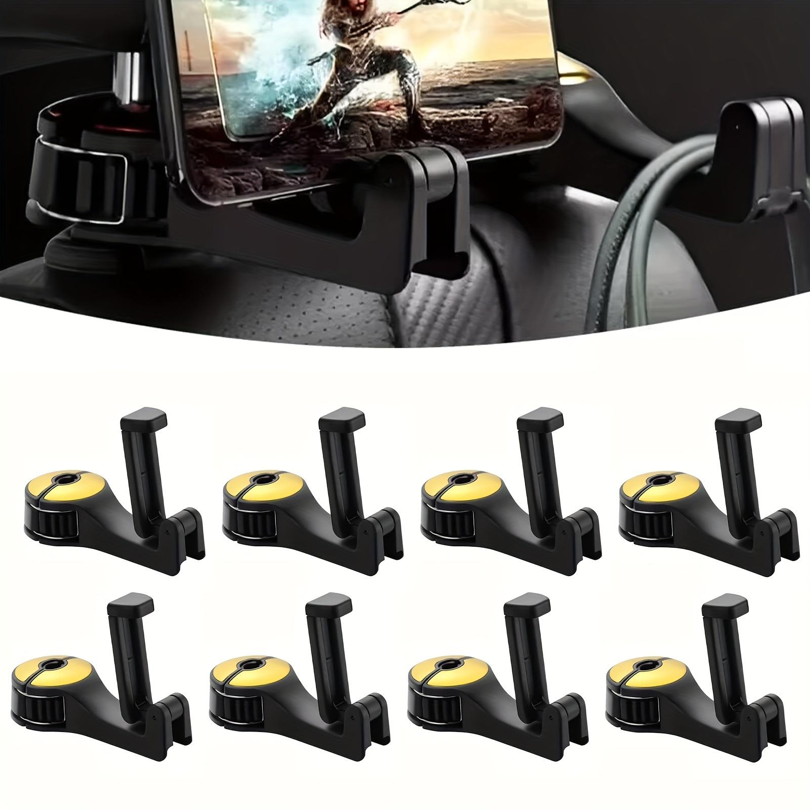 

Two-piece Car Headrest Phone Mount Set, Rear-seat Magnetic Phone Mount, Rear-seat Headrest Storage Hook, Car Hook with Buckle and Phone Mount 8pcs