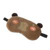The Soft Short Plush Cartoon Sleep Eye Mask Has A Cute and Eye-catching Design Closely Blocking Light and Blocking Out The Light