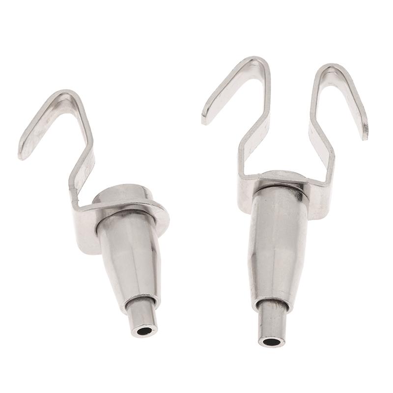 2Pcs Adjustable Wire Rope Hooks Picture Rail Display Hanging Hooks Gallery Hanging System Accessories