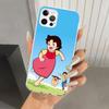 Custodia per telefono a cartone animato carina di Heidi per Iphone 17 Air 16 15 Plus 14 13 Mini 12 11 Pro Max 16E 7 8 SE 2020 Guscio Stampato Morbido Funda 17 Ai