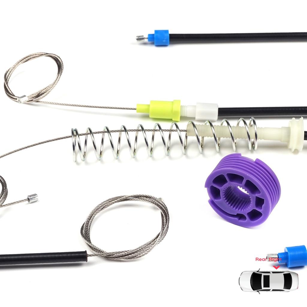 BWR1033 Electric Window Lifter Regulator Repair Kit Rear Right Door for VW Phaeton 3D MK1 2002-2016 LWB Long Wheelbase 3D7839462