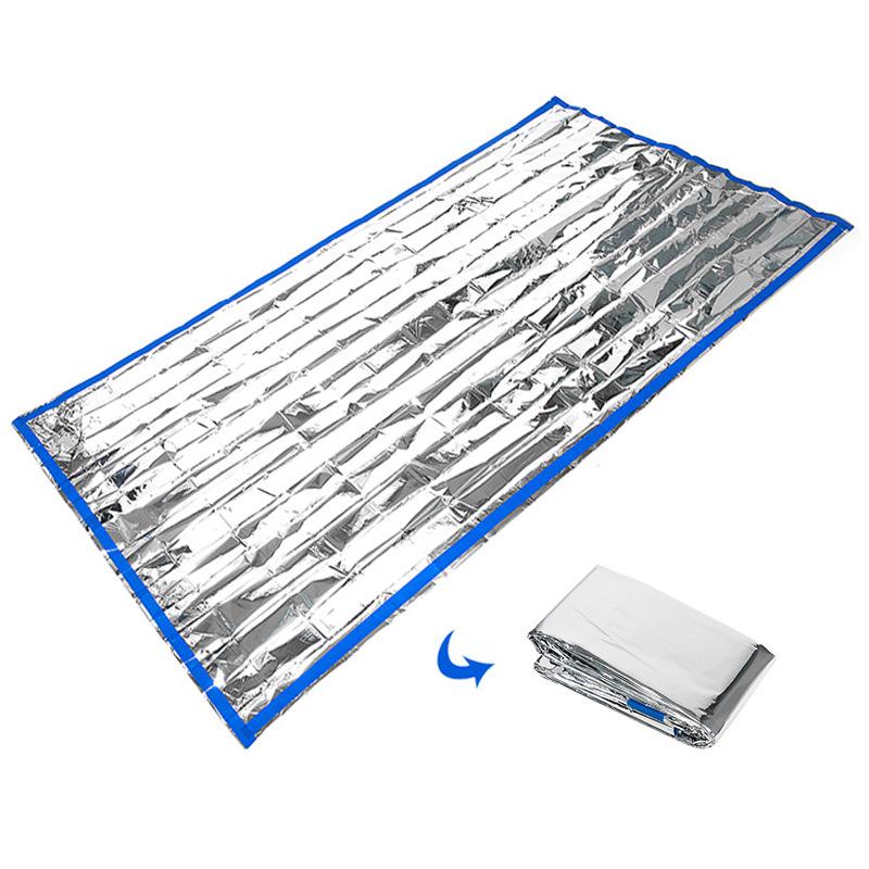 Emergency Thermal Sleeping Bag for Outdoor & Mountaineering - Moisture & Mosquito-Proof 100cm x 200cm