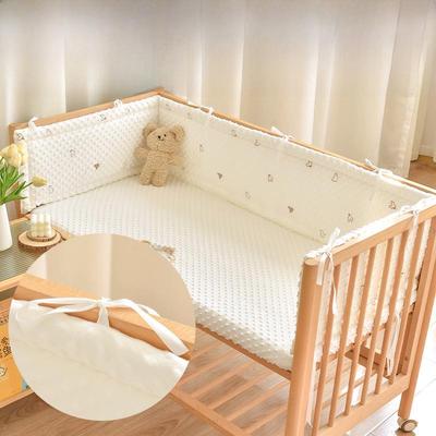 Set Moale de Pernuțe pentru Pătuț de Bebeluș: Puf anti-coliziune pentru confort și siguranță