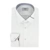 Men Polyester Spantwill Long Sleeve Shirt White Rofsg0002 Wh