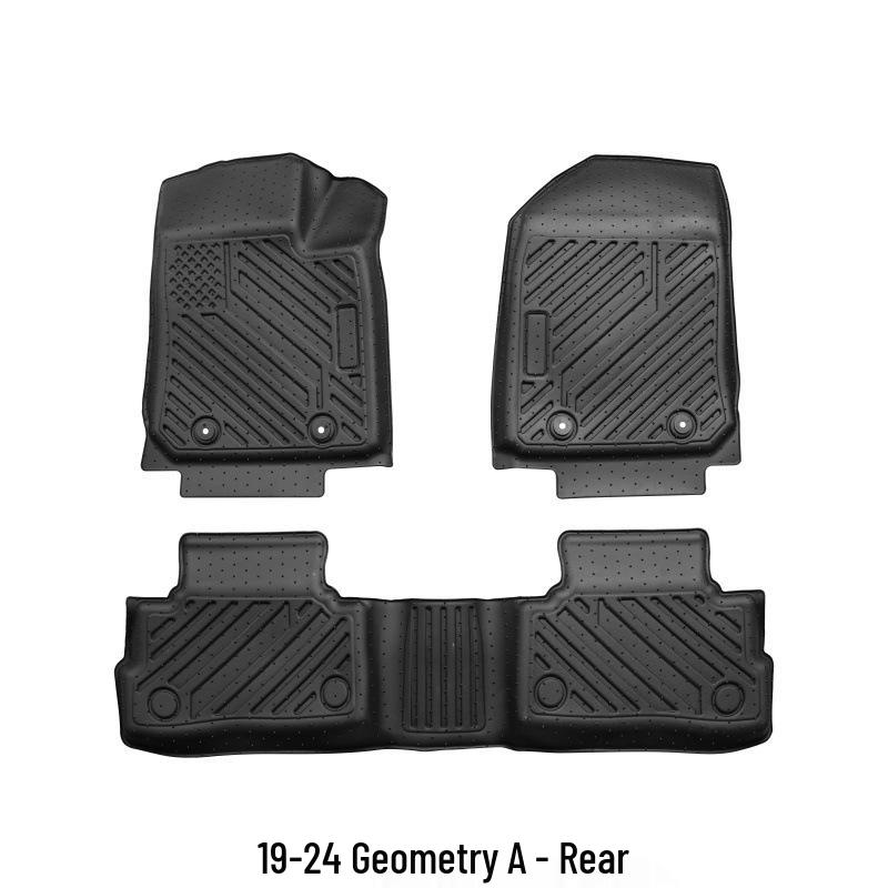 19-24 Geometry A TPE Floor Mats: Easy-Clean, Anti-Slip, Eco-Friendly Interior Upgrade