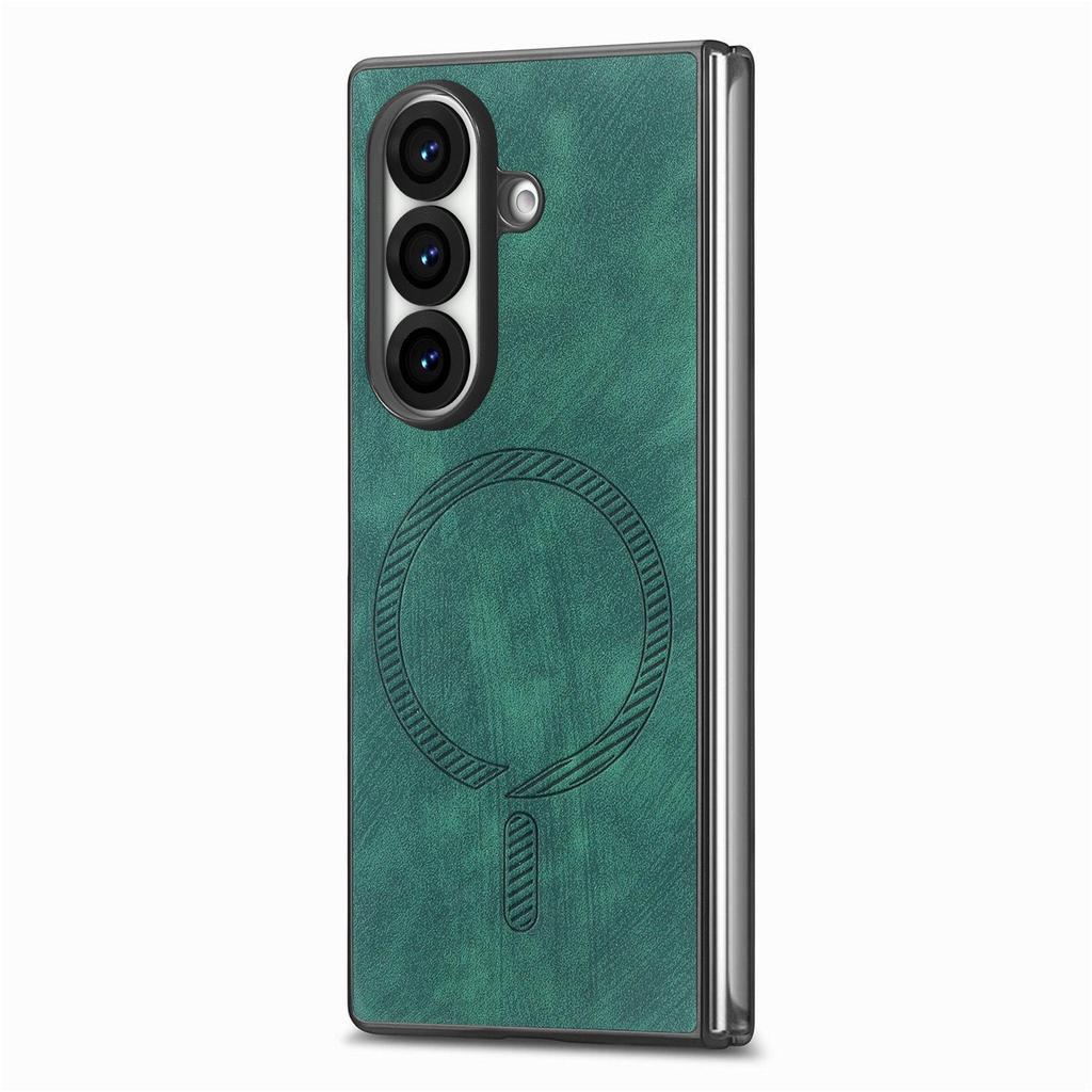 Samsung Z Fold7/Z Fold6 Magnetische Leder Schutzhülle