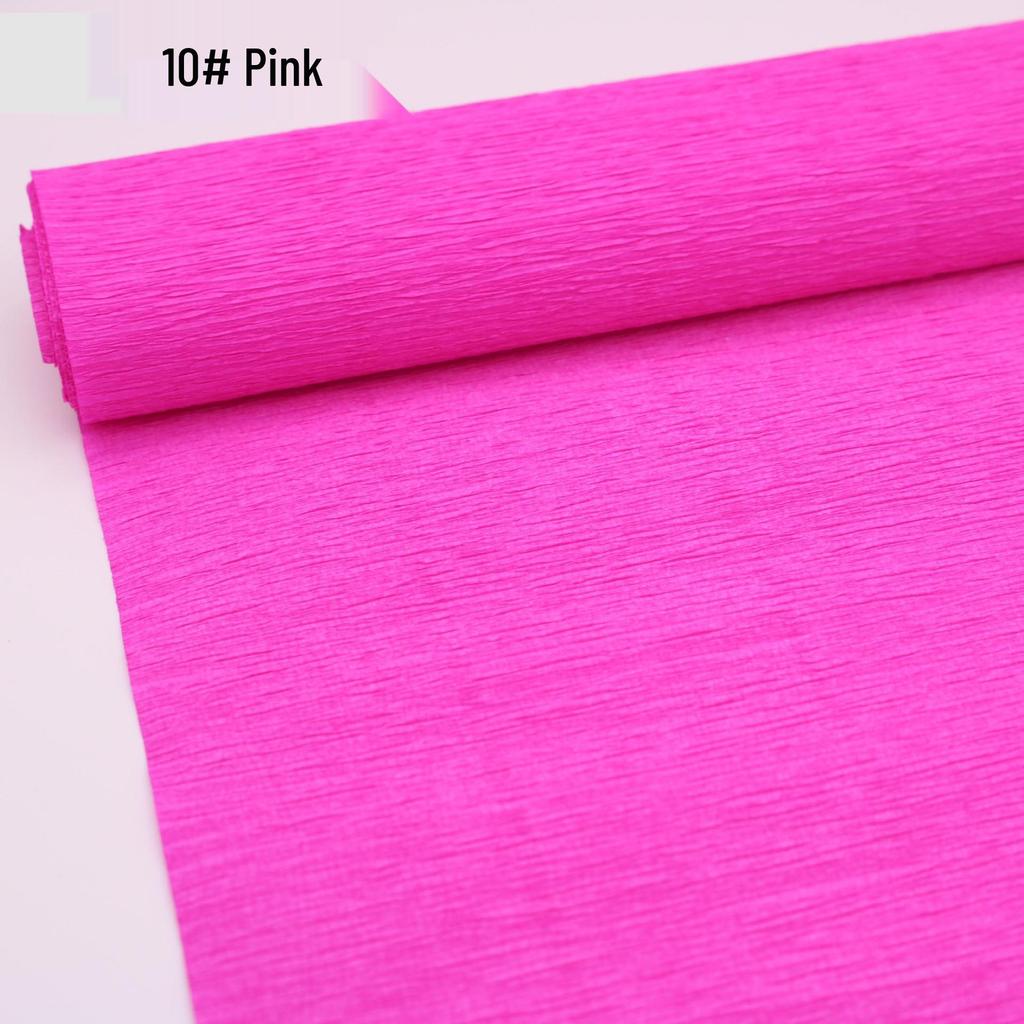 Colored Crepe Paper for DIY Floral Crafts and Packaging