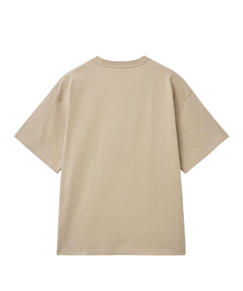 YALE Bulldogs Baseball Graphic T-Shirt_Beige