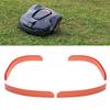 4PCS Edge Guards For Robotic Lawn Mowers Durable Weatherproof Bumper Protectors No Tools Installation Needed