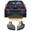 Stainless Steel Exhaust Tip for 2018-2023 BMW 5 Series 525i/530i & 6 Series GT