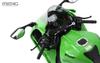 GSI Creos Monmodel Kawasaki Ninja Molded Plastic Model 1/9 ZX-10RR (Multicolor Version) MMT-008S (Motorcycle)