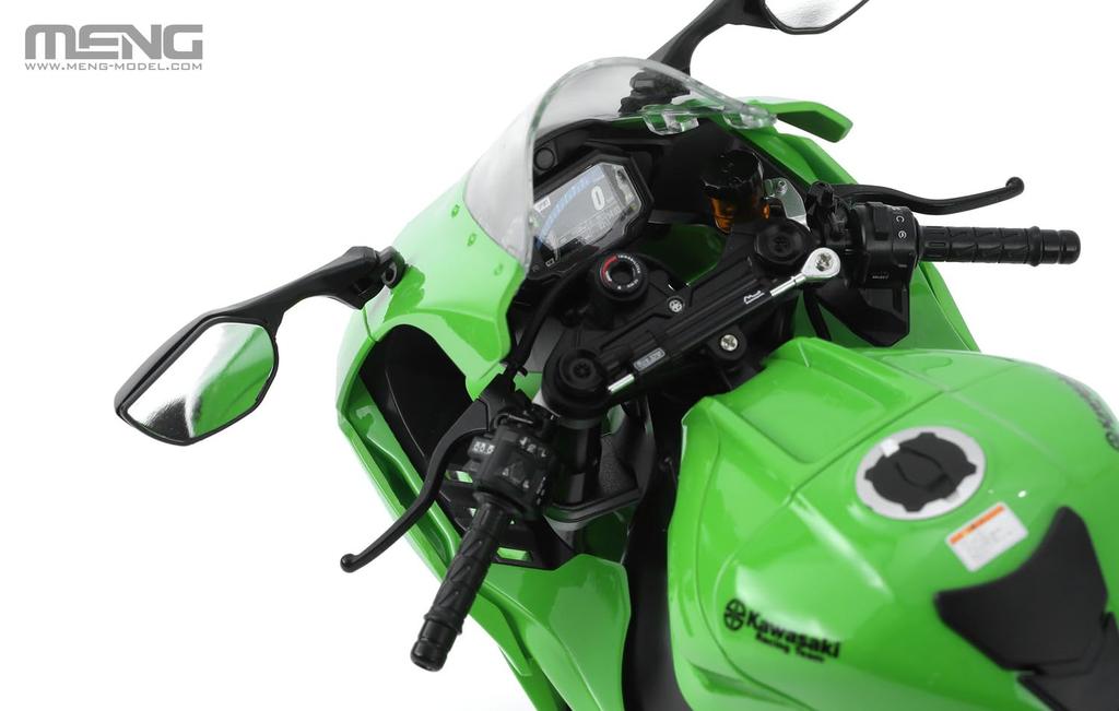 GSI Creos Monmodel Kawasaki Ninja Molded Plastic Model 1/9 ZX-10RR (Multicolor Version) MMT-008S (Motorcycle)