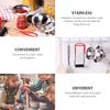 Can Clip Kitchen Gadget Anti-slip Funnel Oil Stainless Steel Liquid Lifting Clamp Practical HomeFunnel Sauce